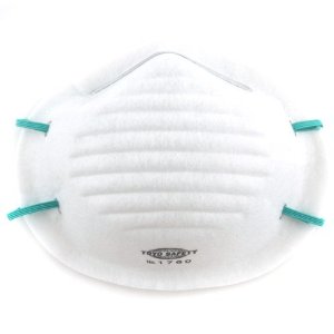 トーヨーセーフティ 簡易塵埃白いマスク NO.1760