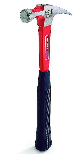 RIDGID　120　16oz.カーブフックハンマー