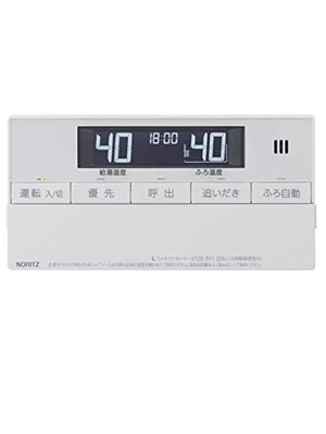 NORITZ,RC-J101S,浴室リモコン,シンプル標準タイプ